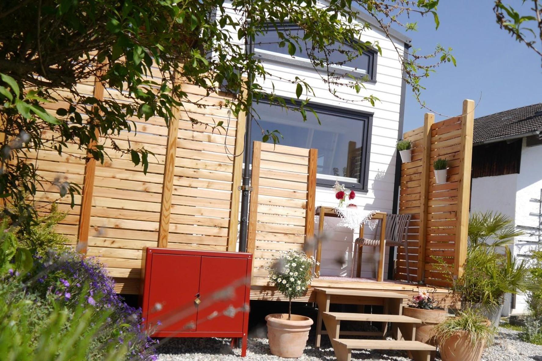 فيلا Tiny House Gaensebluemchen Kirchanschoring المظهر الخارجي الصورة